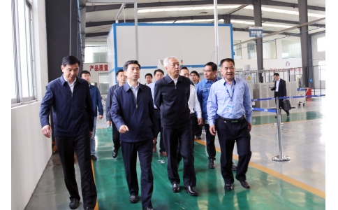 山东省副省长凌文莅临宝丰公司调研